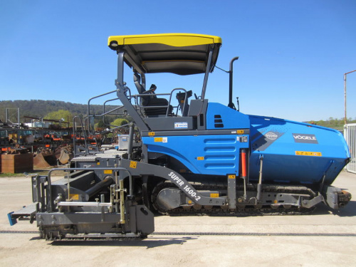 Аренда асфальтоукладчика Vogele Super 1600